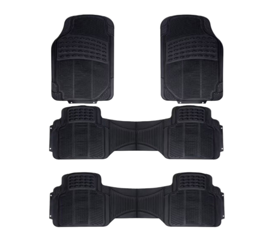 ZYCM006 Professional Manufacturer's Universal PVC Car Floor Mats Excellent Quality 4-Piece Set for 6-7 Seats Cars