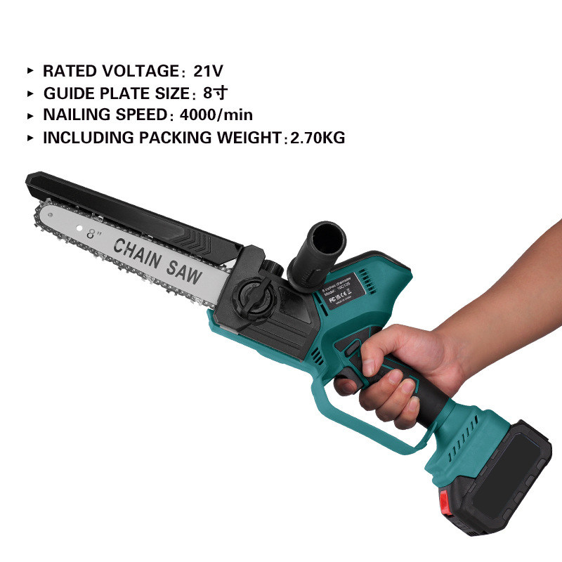 SX-0208 8 Inch 21V Electric Chainsaws