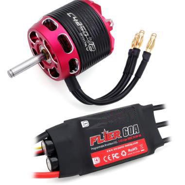 SX-4250+60A Brushless Motor+ESC