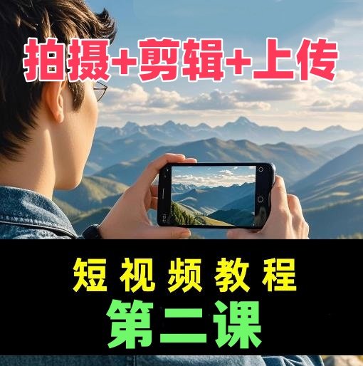 短视频拍摄剪辑课程2