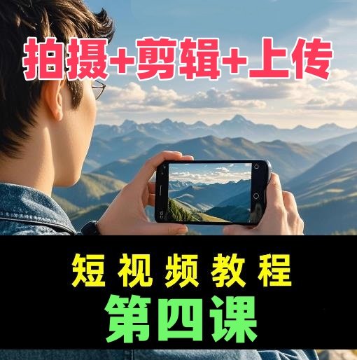 短视频拍摄剪辑课程4
