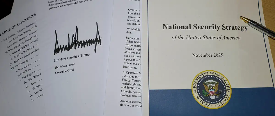 미국, 새로운 국가 안보 전략 보고서 발표: 국력 약화 속 후퇴 전략