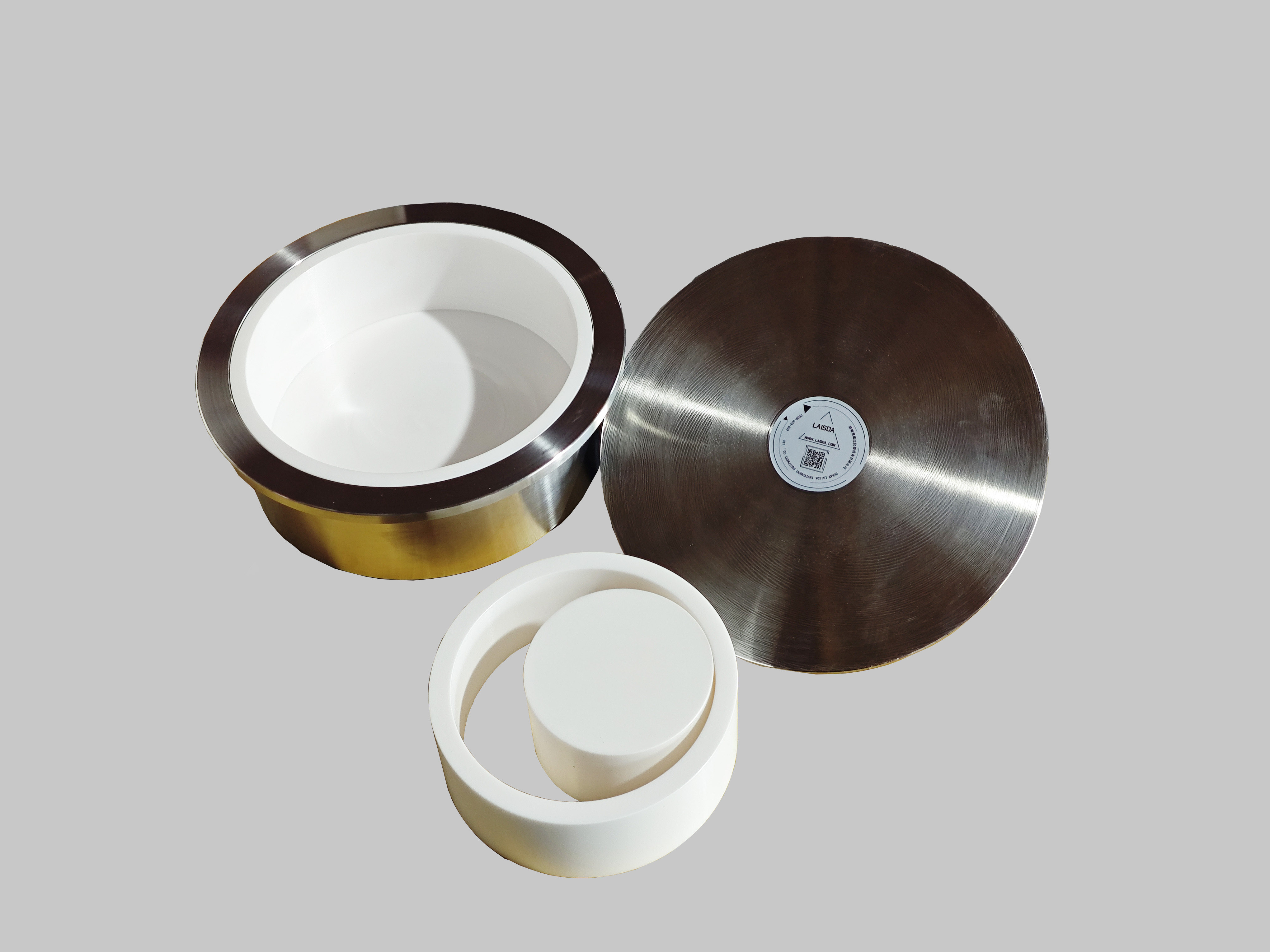 氧化锆盘式研磨罐  L-ZROP-500