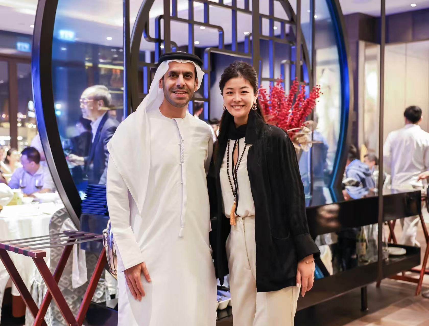 With Sh. Marwan, Chairman of the Sharjah Investment and Development Authority