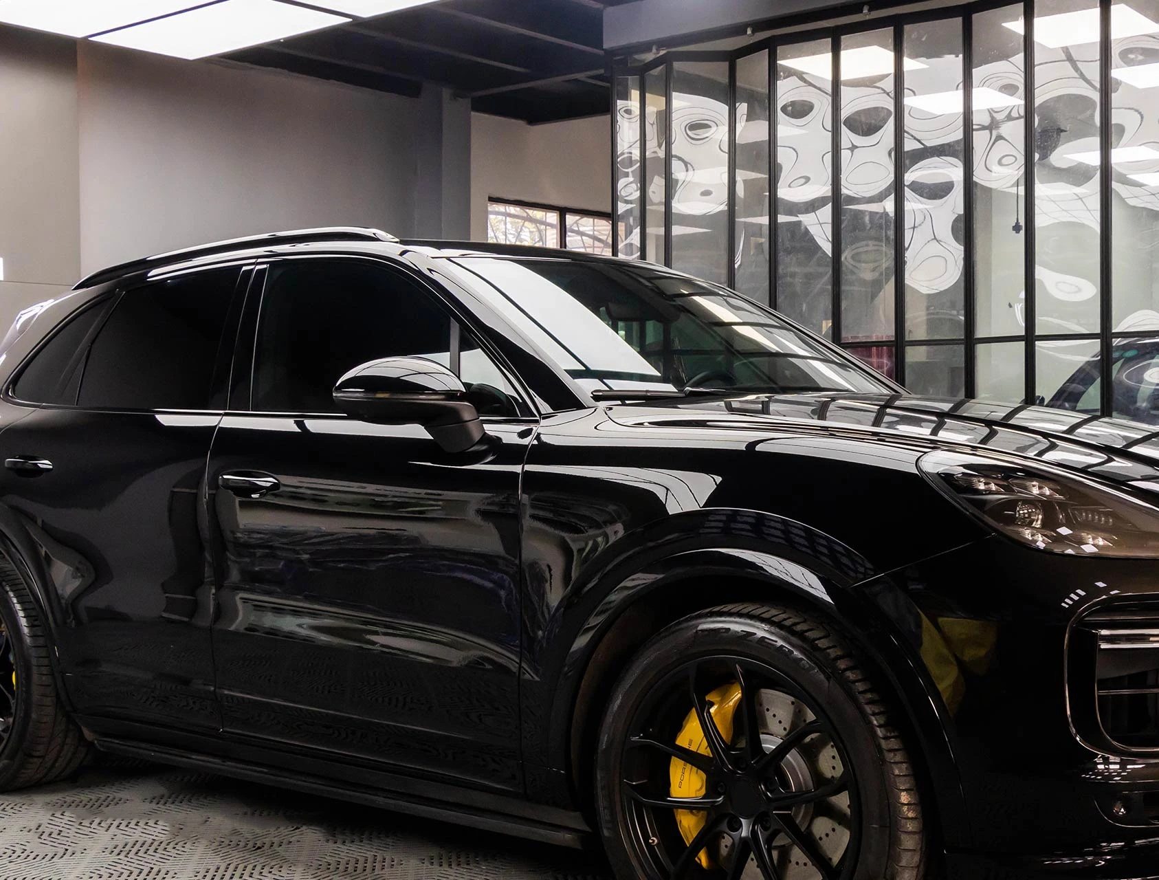 NewL Premium Ultra Gloss Piano Black Vinyl Wrap Roll Foil Air Release Channels for Auto Roof Wing Pillar Motorcycle Decal (Ultra Gloss Black, 150cm x 300cm)