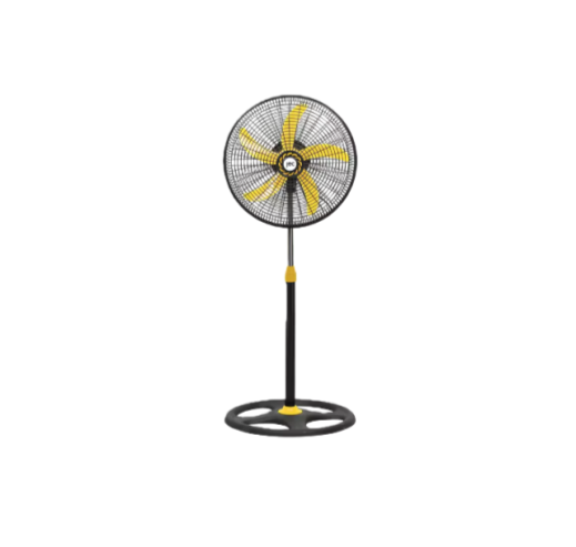 SPSF004  Plastic Home Stand Fan Cross Base Modern Electric AC/DC Air Cooling Fan Adjustable Height Low Noise Class