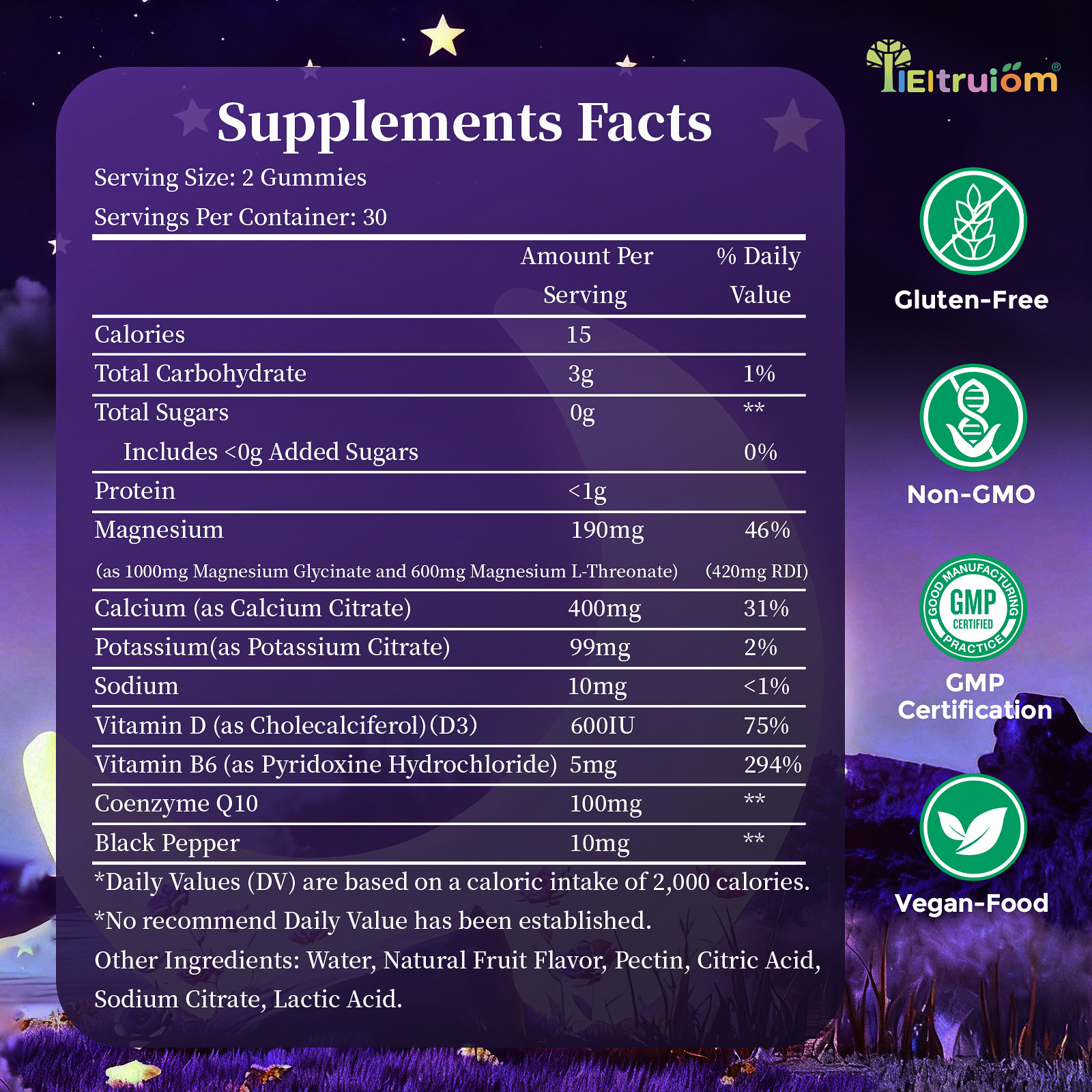 Liposomal Magnesium Complex Gummies