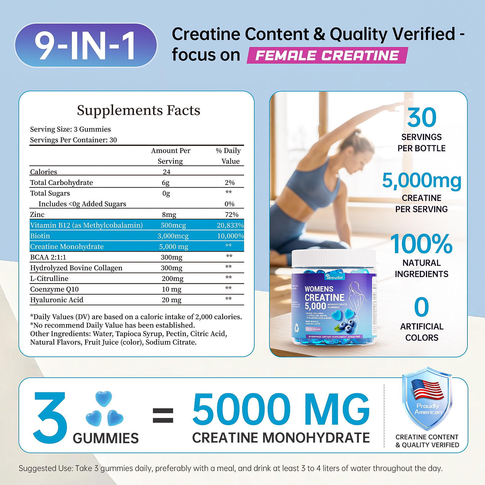 Creatine Gummies for Women