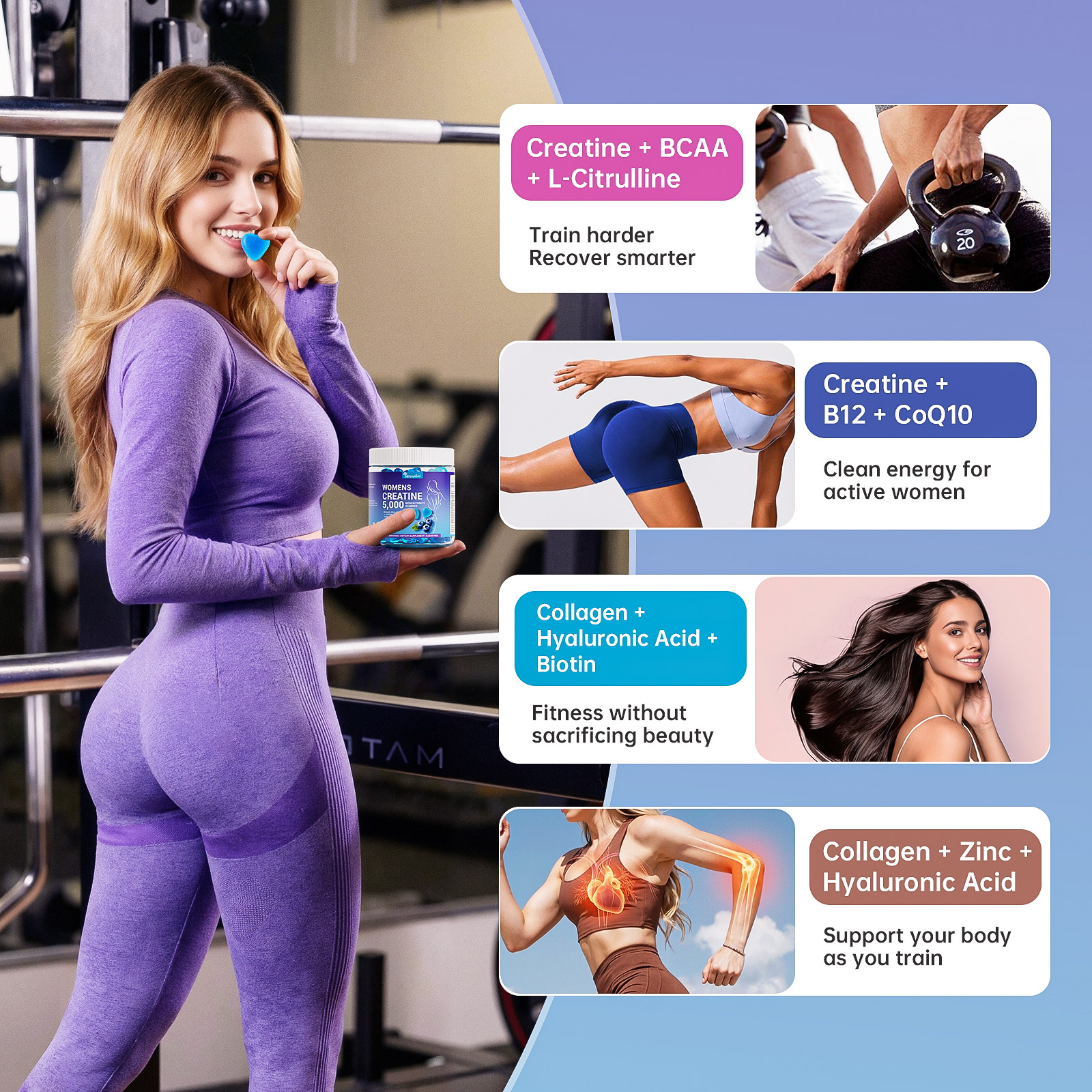 Creatine Gummies for Women