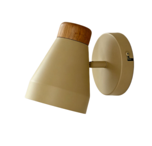 SWL002 Nordic Style Wood Wall Lamp Minimalist Industrial Design Fixture for Living Room Sofa Bedside Reading Warm Ambient Wall Lamp