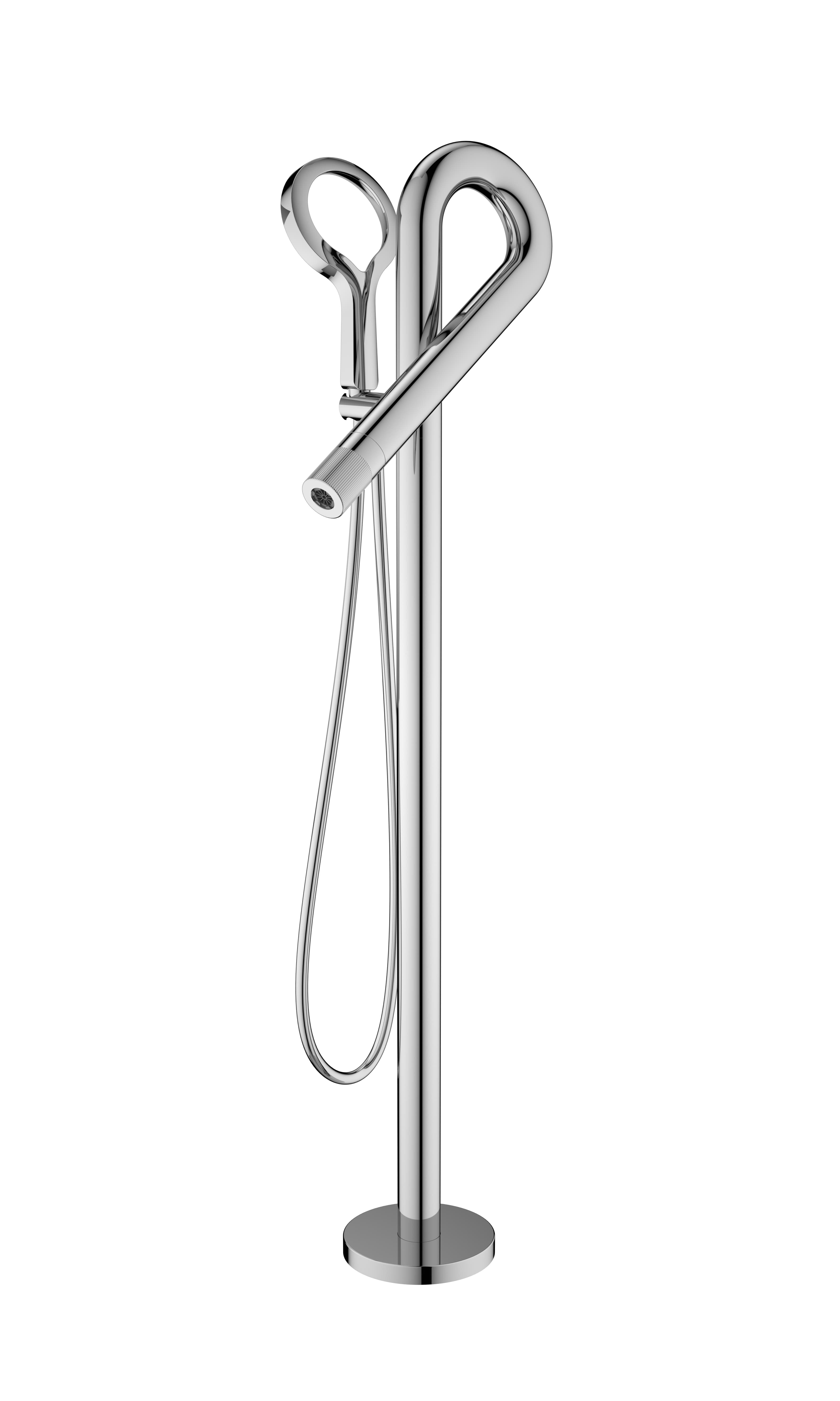 Floor-standing Bathtub Shower Set