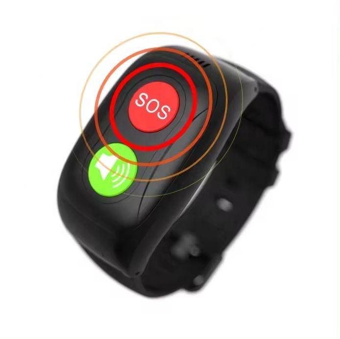 New Arrival VL17 Fall Down Alarm BLE5.0 GPS LBS Elder Smart Bracelet 2-way Call SOS GEO Fencing Senior Smart Watch