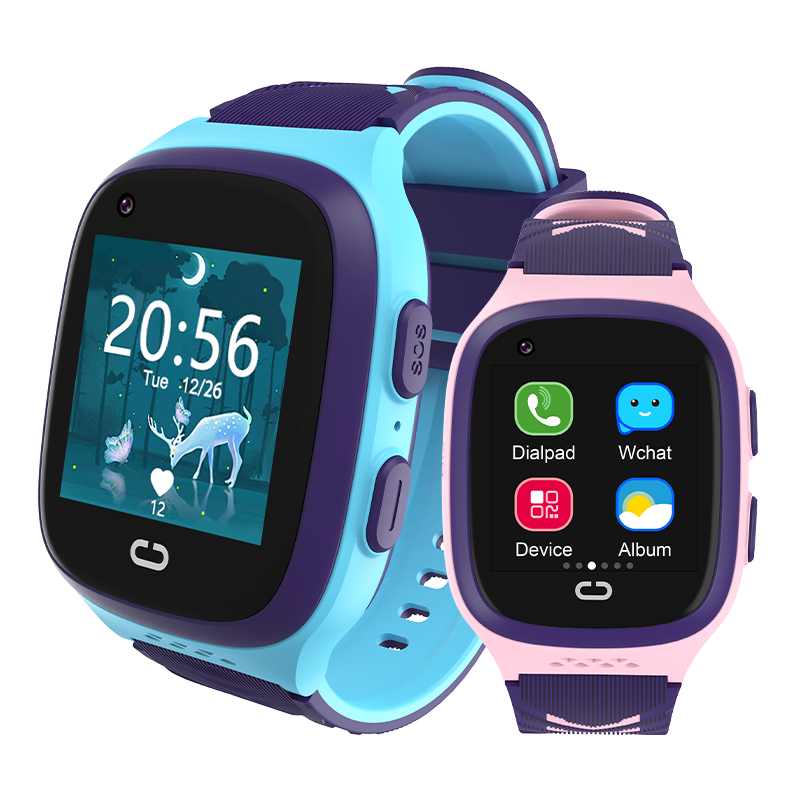 2024 Wholesale VLT31 4g Kids Smart Watch Phone Call Watch GEO For Teenager Gps Tracker Voice Chat Waterproof Children Smartwatch