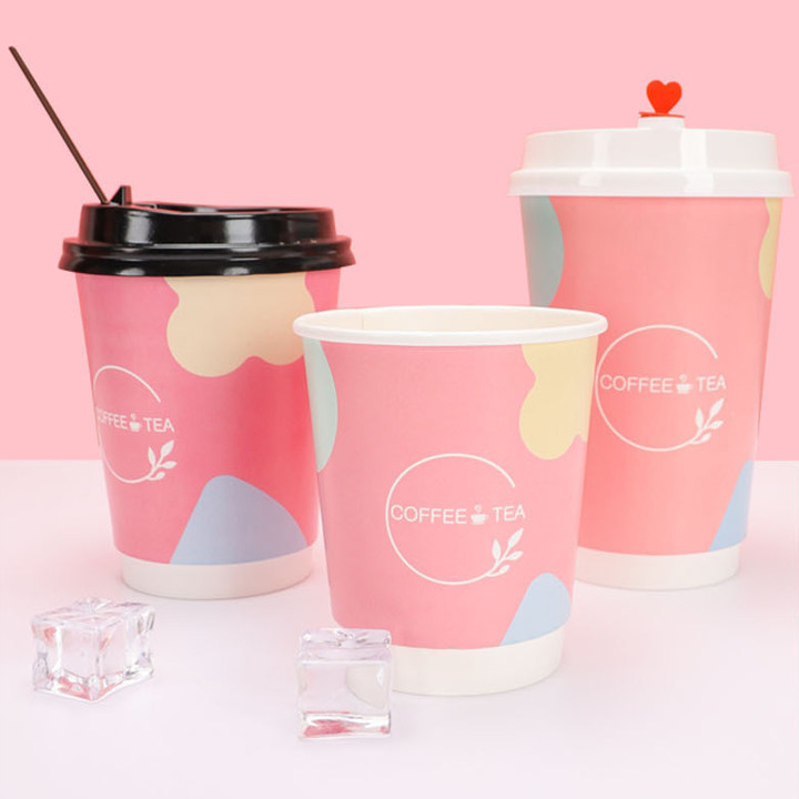 paper cup 12OZ With cover