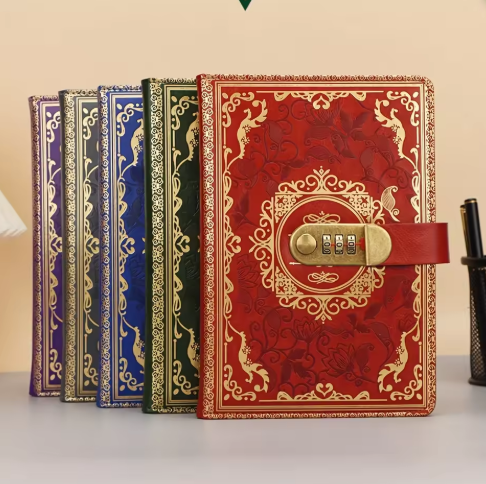 retro Writing diary stationery
