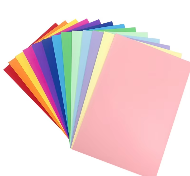 Handmade paper colorful