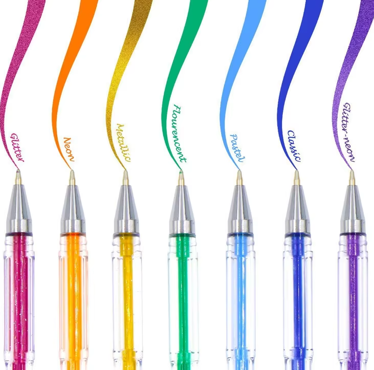 color ballpoint pen