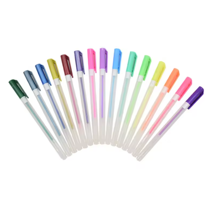 color ballpoint pen  mark