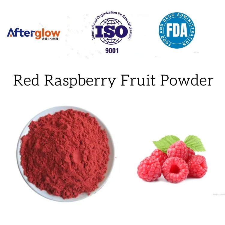 Natural Freeze-Dried Red Raspberry Fruit Powder