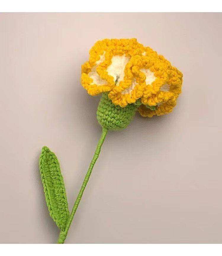 Crochet Handmade Carnation, Mother's Day Gifts