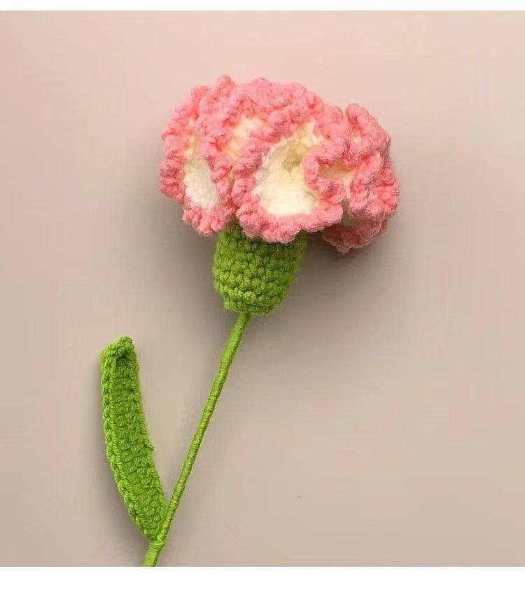 Crochet Handmade Carnation, Mother's Day Gifts