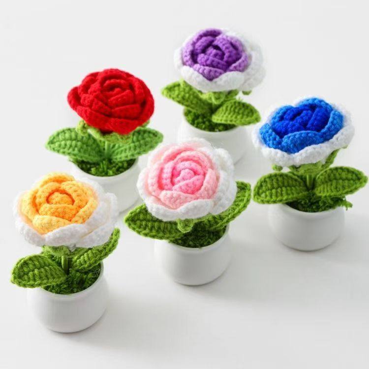 Haobang Handmade Crochet Flower