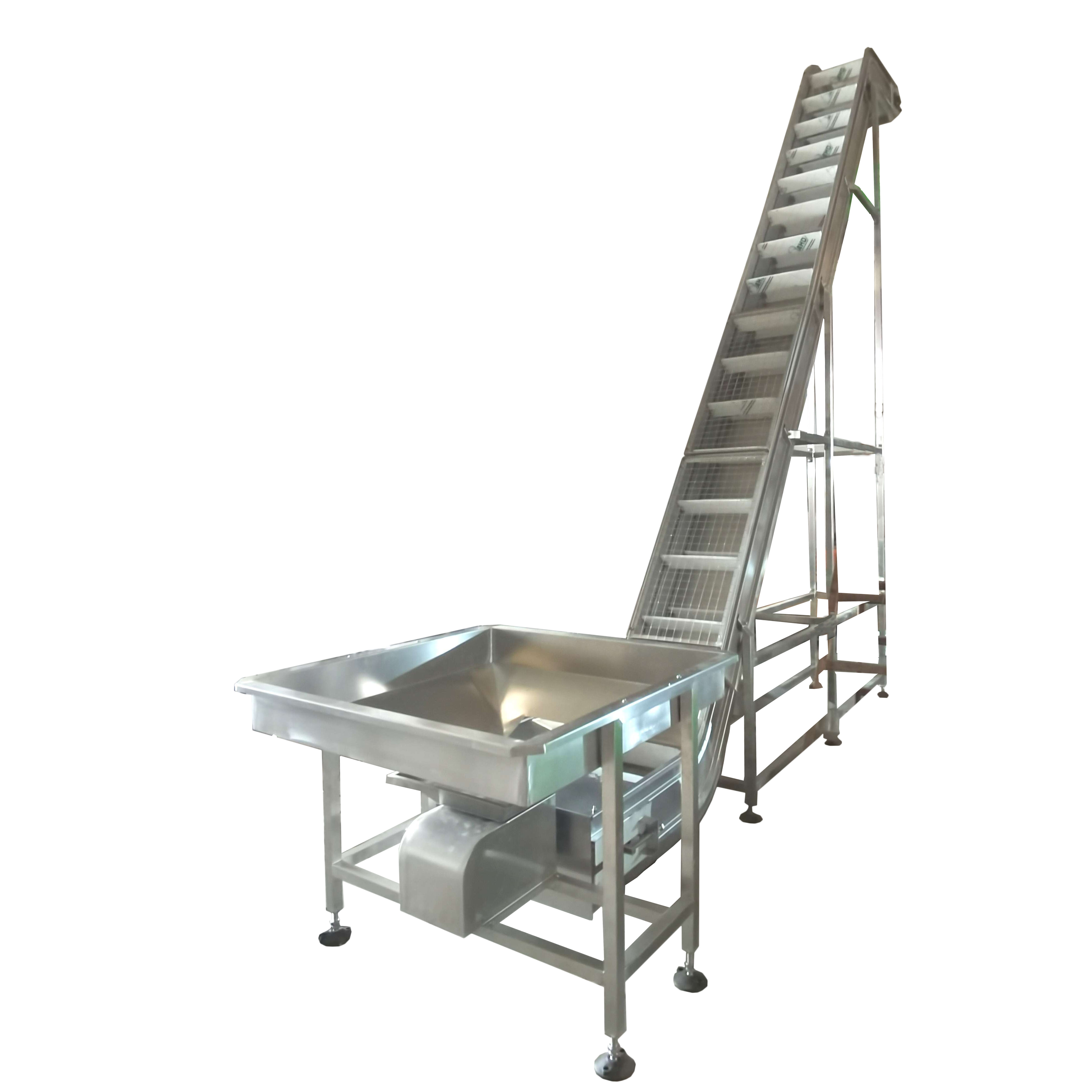 PP Scraper Chain Driven Inclined Conveyor