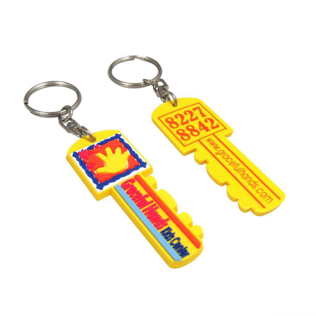 PVC keychain