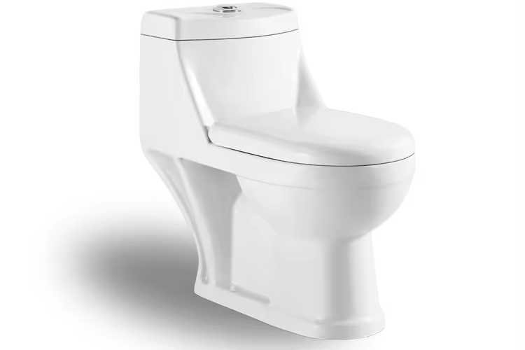 One Piece Toilet Strap Ptrap Sanitary Ware Ceramic