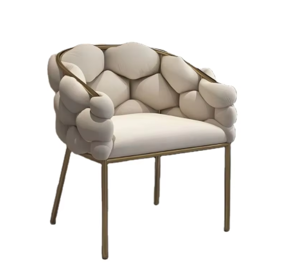 HOME DECORATION ITEM CHAIRS FU008 Luxury Modern Nordic Designed Dining ...