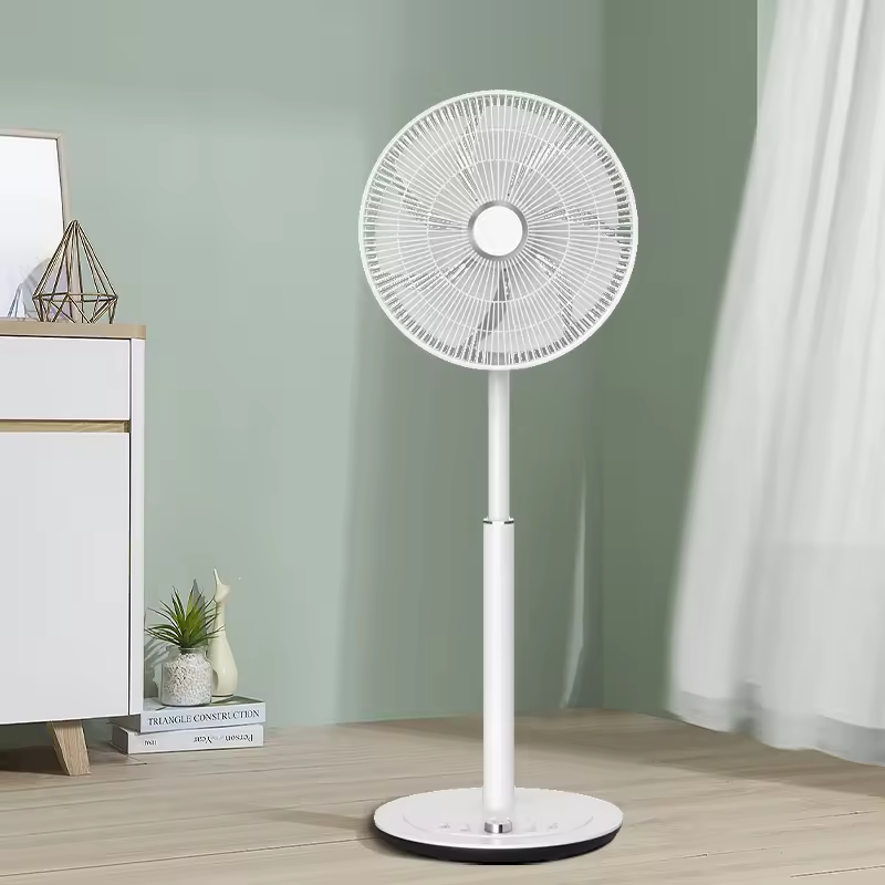 Electric AC DC BLDC Pedestal Tower Smart Wifi Rechargeable Floor Standing Fan With Remote Control For Home