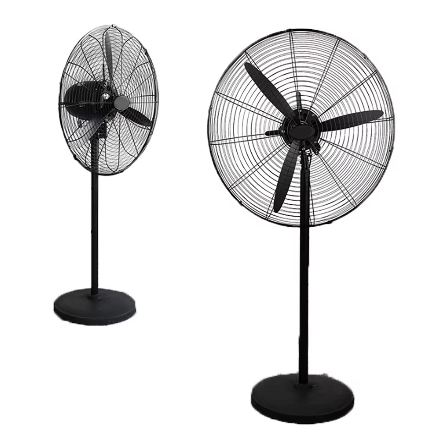 26 inch Factory industrial strong power stand fan electric fan High Velocity Oscillation 3 Speed Industrial Pedestal Stand Fan