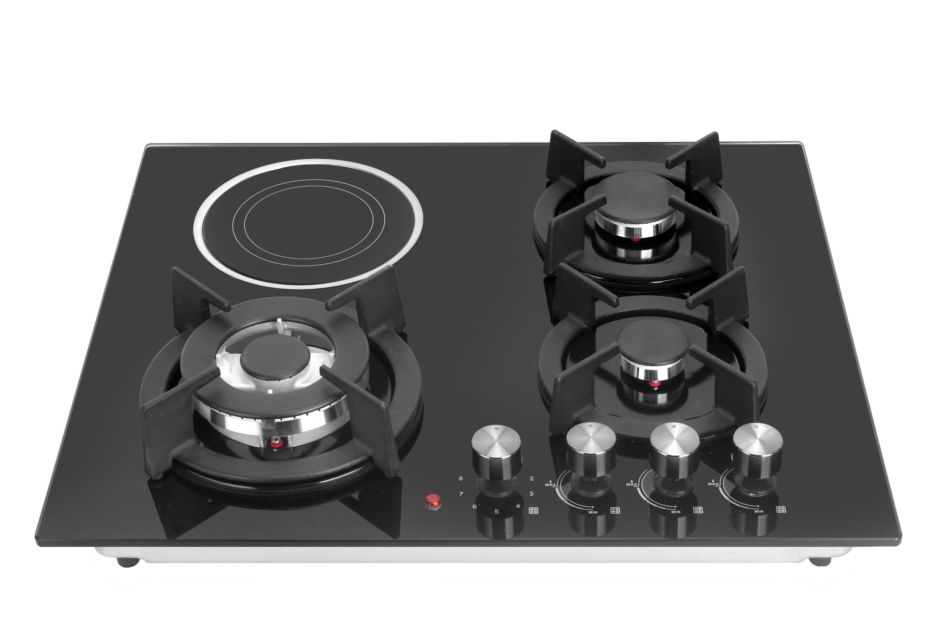 Tempered glass & electric hob GP805