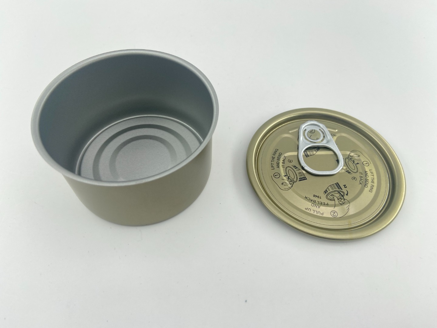 2Pcs Tin Can 202# 211# 300# 307# 401# Round Can