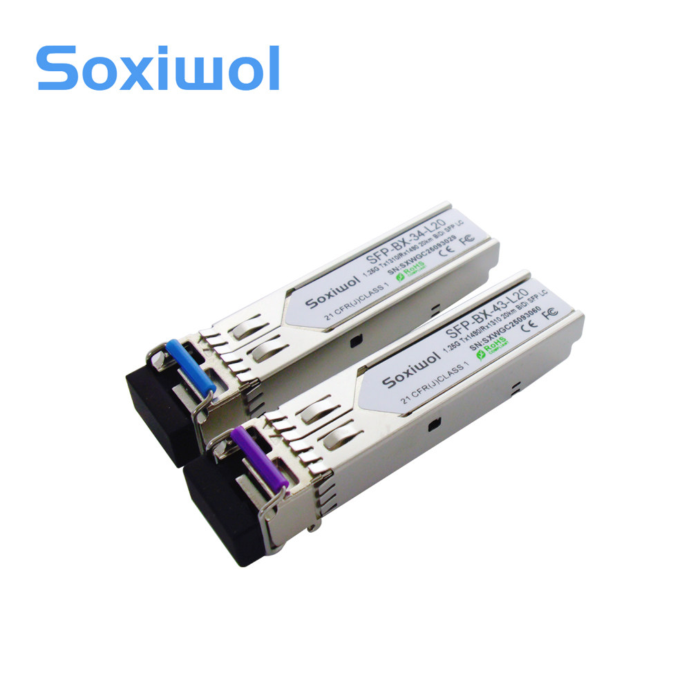 1.25G WDM/BiDi SFP LC