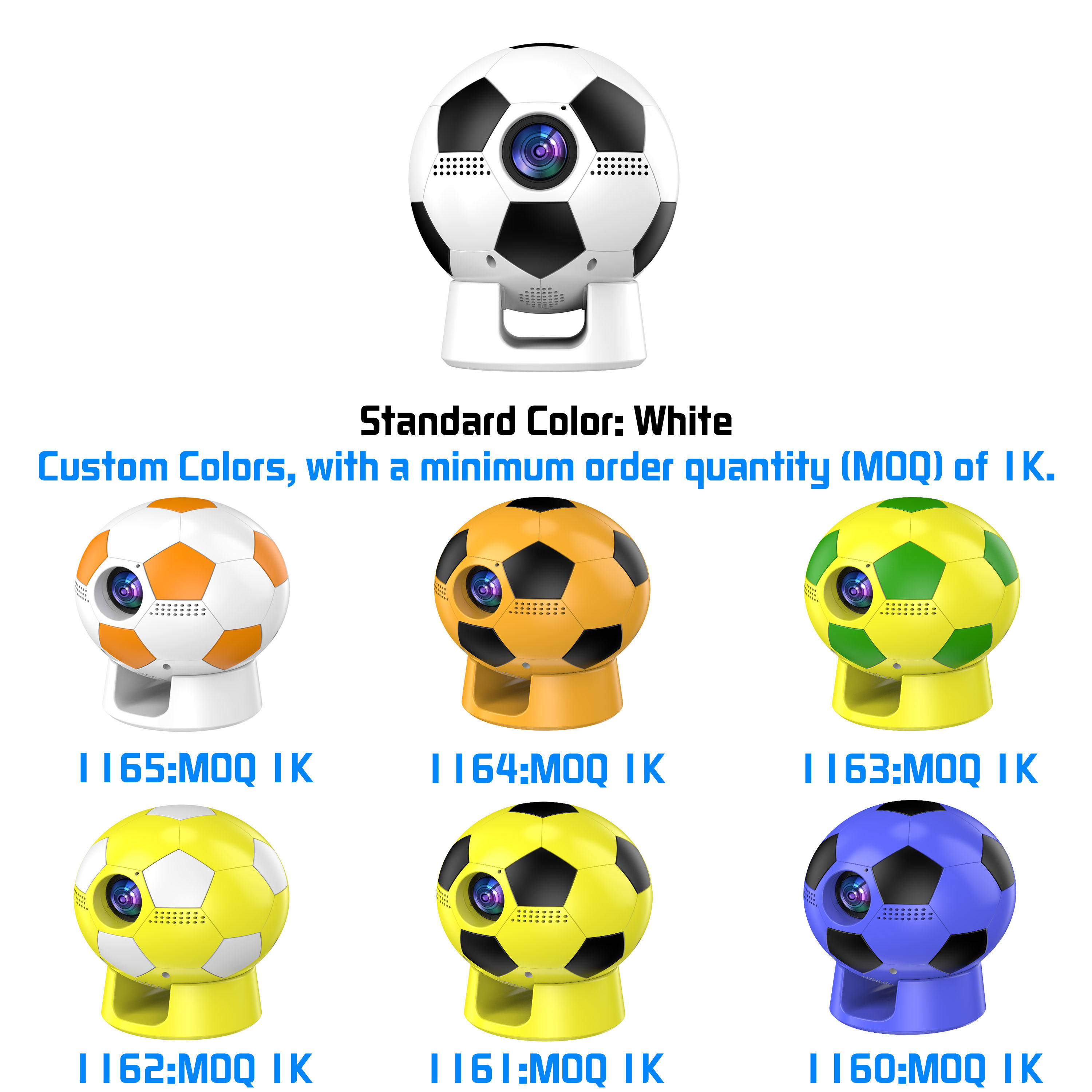 E116X Football-style 1280P Projector