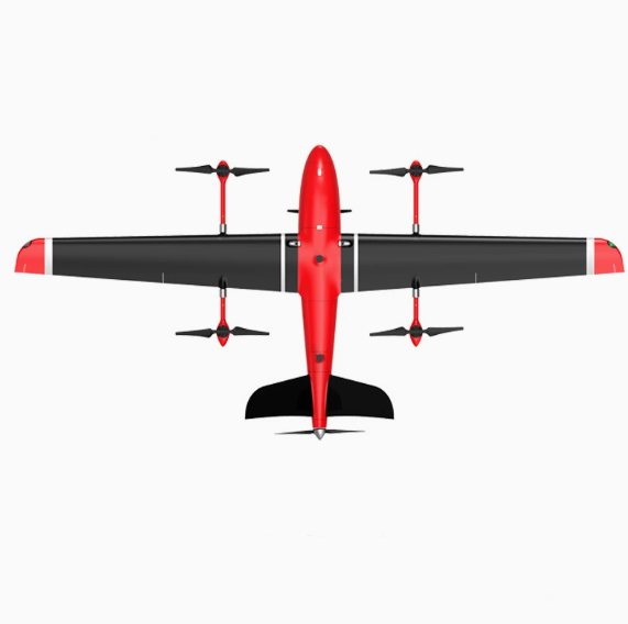Long-endurance Remote-controlled VTOL Hybrid-Wing Inspection UAV
