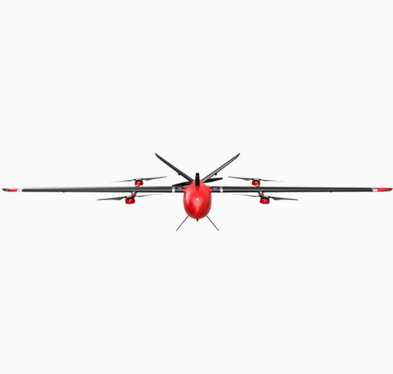 Long-endurance Remote-controlled VTOL Hybrid-Wing Inspection UAV
