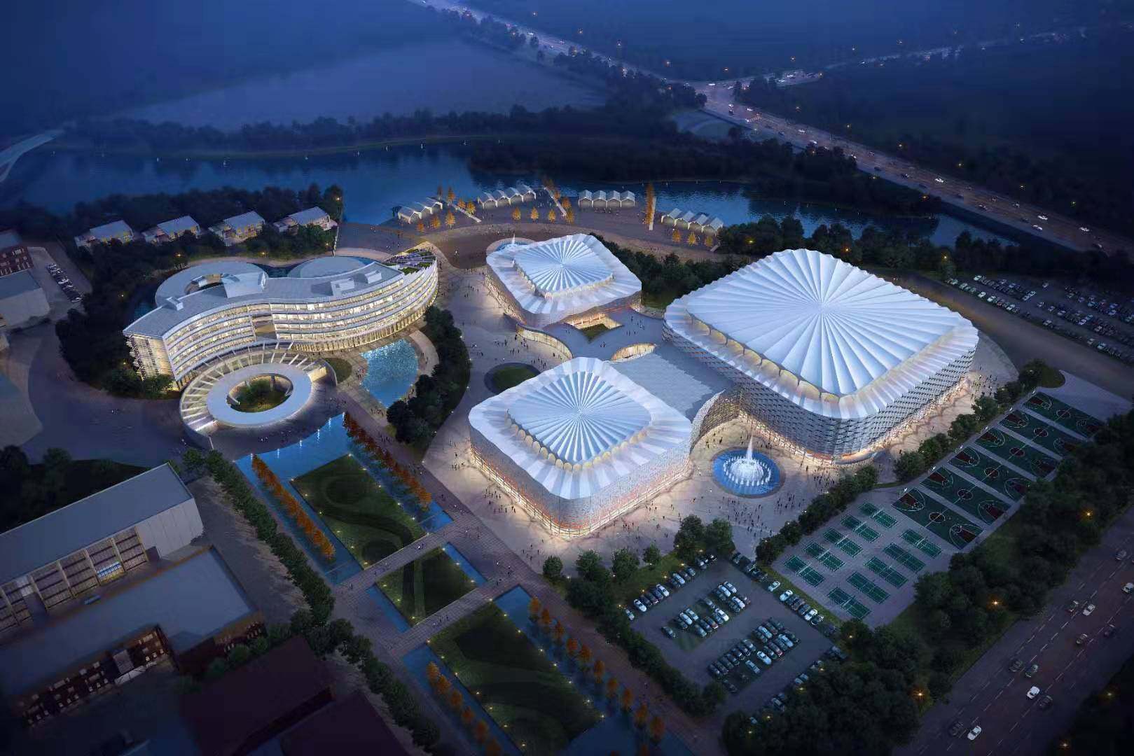 Weihai Gymnasium Badminton Hall