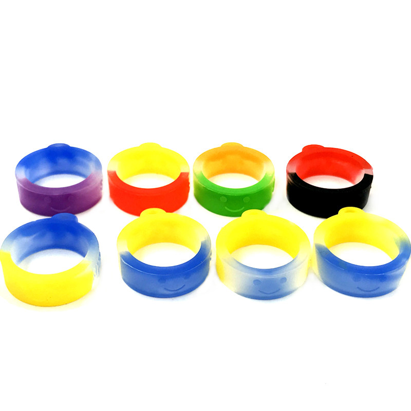 Silicone ring promotional bracelet