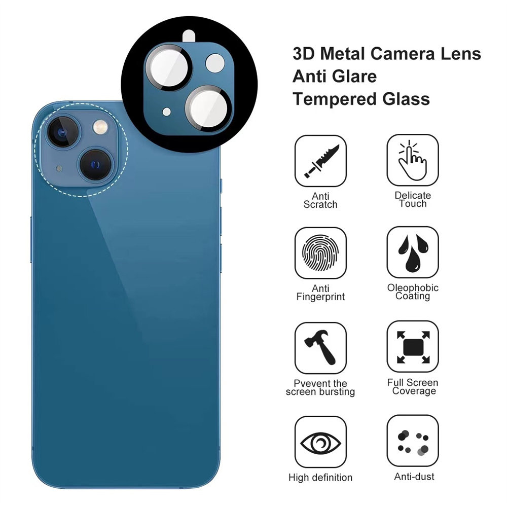 Camera Lens Tempered Glass Protector for Phones