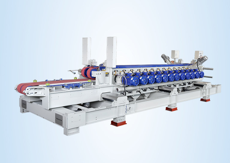 Squaring & chamfering line