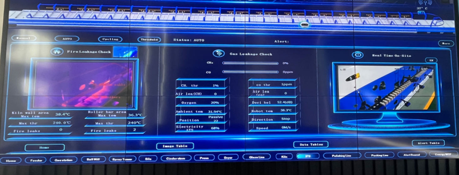 new intelligent energy-saving ceramic tile kiln production lines