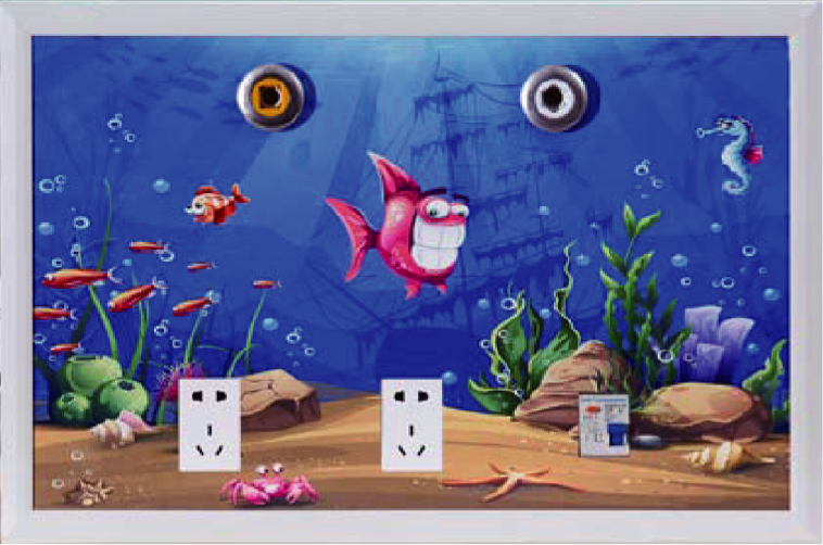 壁挂画式设备带