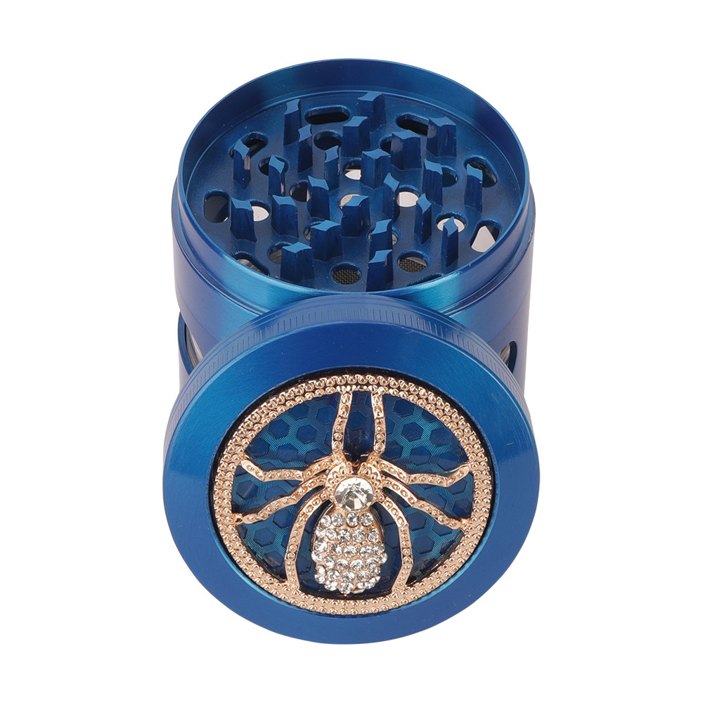 Hermit crab tobacco grinder 63MM4-layer animal head shrinking window manual herb grinder【研磨器系列】】