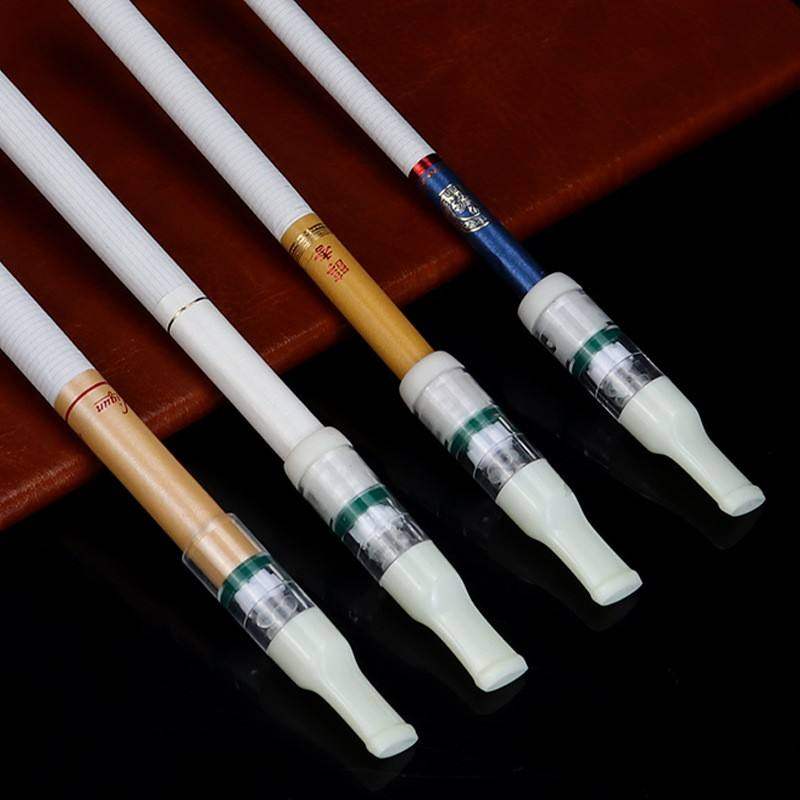 Disposable cigarette holder with dual filtration tobacco【过滤嘴系列】