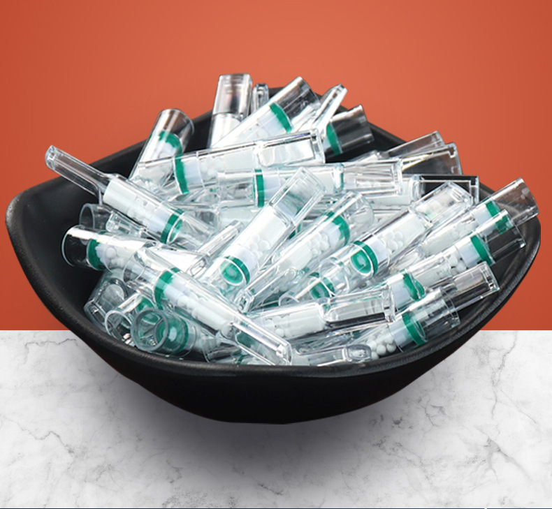 Hermit crab tobacco disposable triple filter cigarette smoking filter