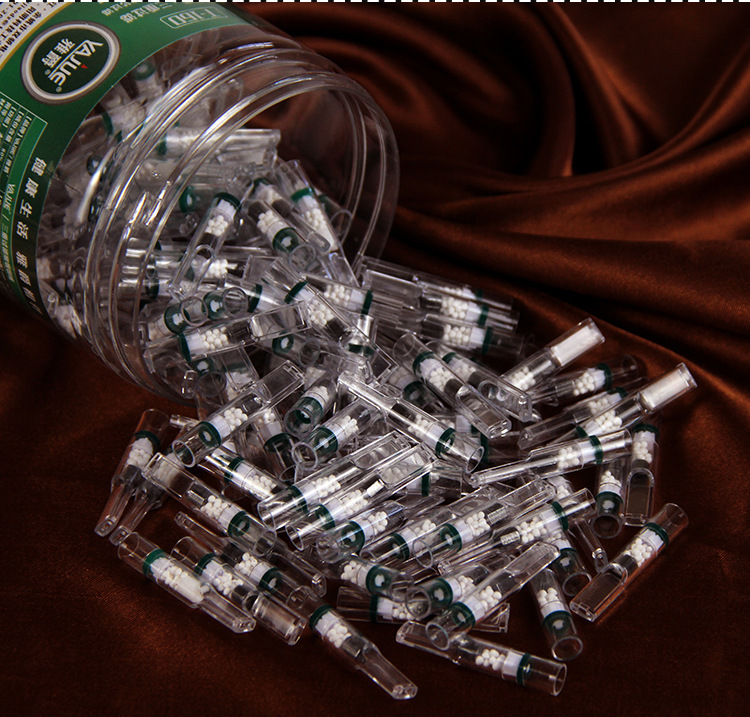 Hermit crab tobacco fine cigarette holder filter Disposable magnet triple filter Smoking health cigarette