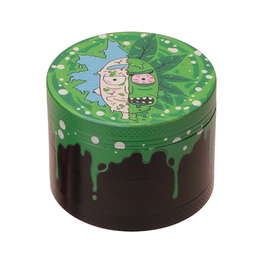 New Hermit crab 2024 grinders herbal smoking 55mm 4 Layer Zinc Alloy Premium Metal Tobacco Herb Grinder dry herb grinder