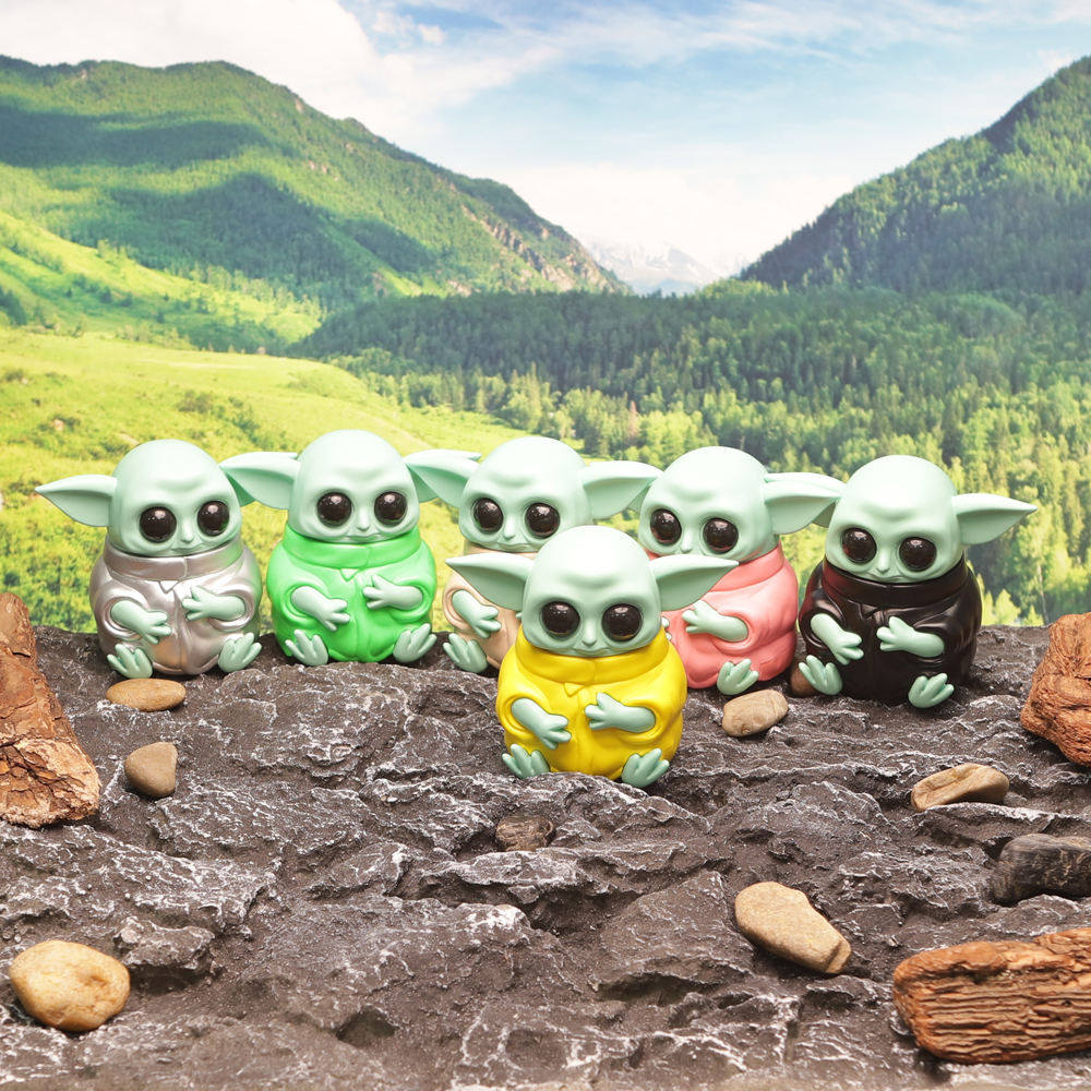 Hermit crab tobacco creative alien Fat Yoda zinc alloy manual herb grinder Cartoon metal tobacco grinder